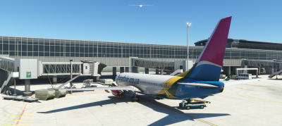 PMDG 737-800 gate A10